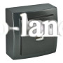 Розетка Nilson Themis антрацит компьютерная CAT5e RJ45 ( 26161044 )